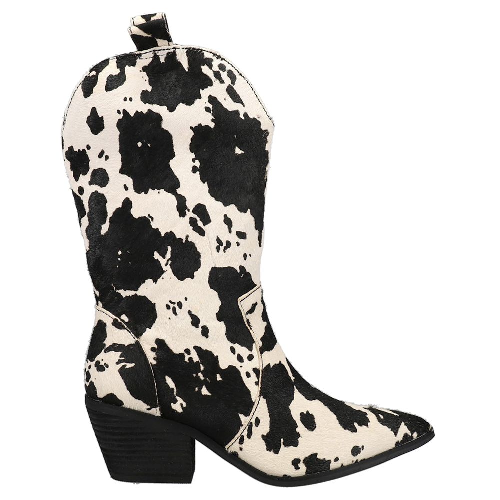 Live a Little Cow Pointed Toe Cowboy Boots | Shoebacca