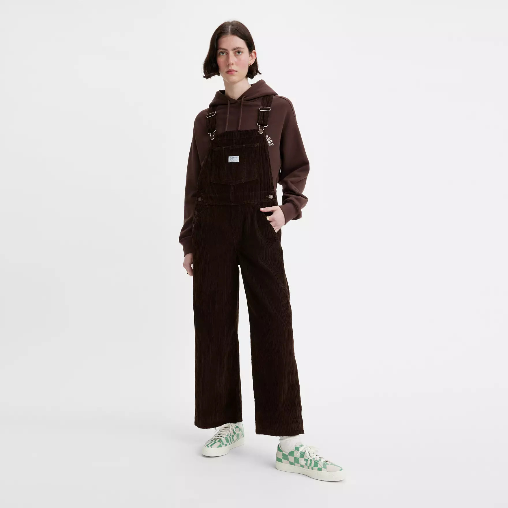 Levi's® Baggy Highwater Corduroy Women's Overalls | Levi's US