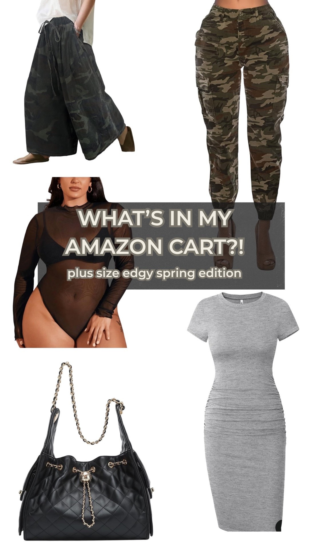 What’s in my Amazon Cart 🛒? Plus size spring edgy edition under $150 each! 


Plus size outfits
Plus size Amazon 
Plus size accessories 
Chanel 25 caviar dupe 
Chanel bag Amazon dupe
Plus size cargo pants 
Plus size army cargo pants 
Plus size leopard cargos
Plus size boho pants

#LTKPlusSize #LTKSaleAlert #LTKSeasonal