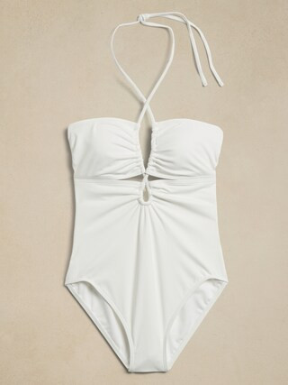 Double Keyhole One Piece | Banana Republic Factory