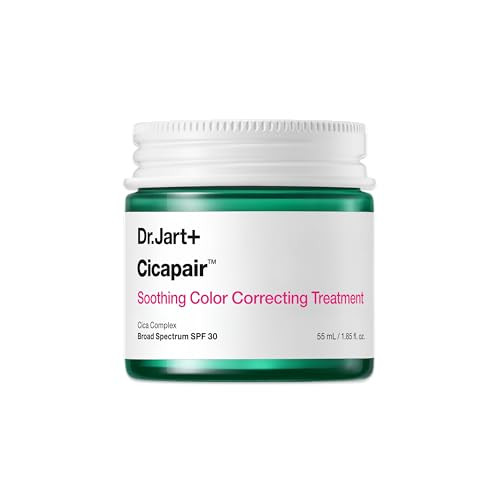 Dr.Jart+ Cicapair Soothing Color Correcting Treatment SPF 30 with Centella Asiatica Extracts | cc cream | Rosacea Treatment | Korean Skin Care, 1.85 Fl Oz | Amazon (US)