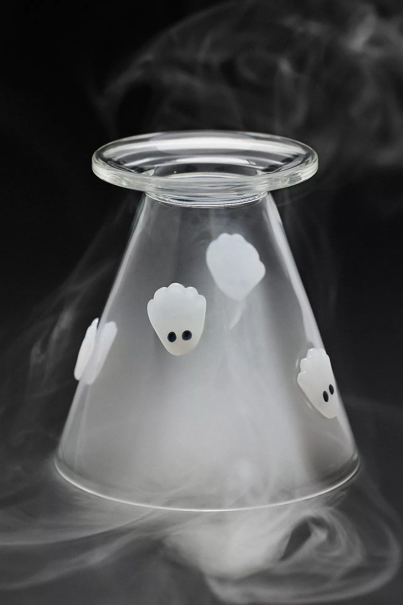 Halloween Icon Stemless Martini Glass | Anthropologie (US)