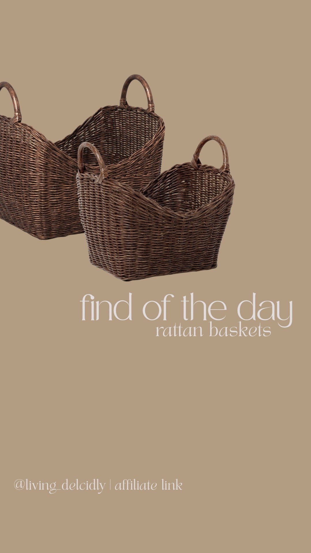 These baskets 🤌🏽 the shape is too good! Place them on a shelf or under a console, or use them as a magazine holder!

Basket storage, shelf styling, console styling, entryway, living room, nursery, vintage inspired finds, Target finds

#LTKHome #LTKSaleAlert