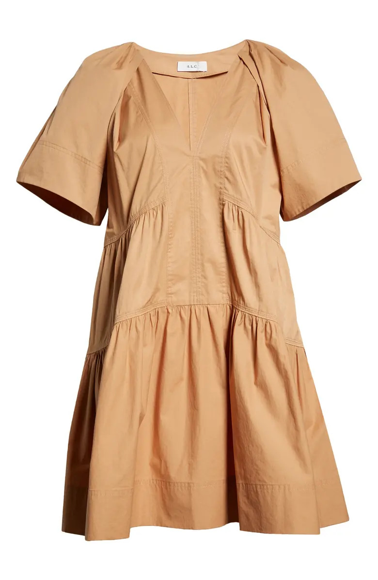 A.L.C. Camila Tiered Cotton Minidress | Nordstrom | Nordstrom