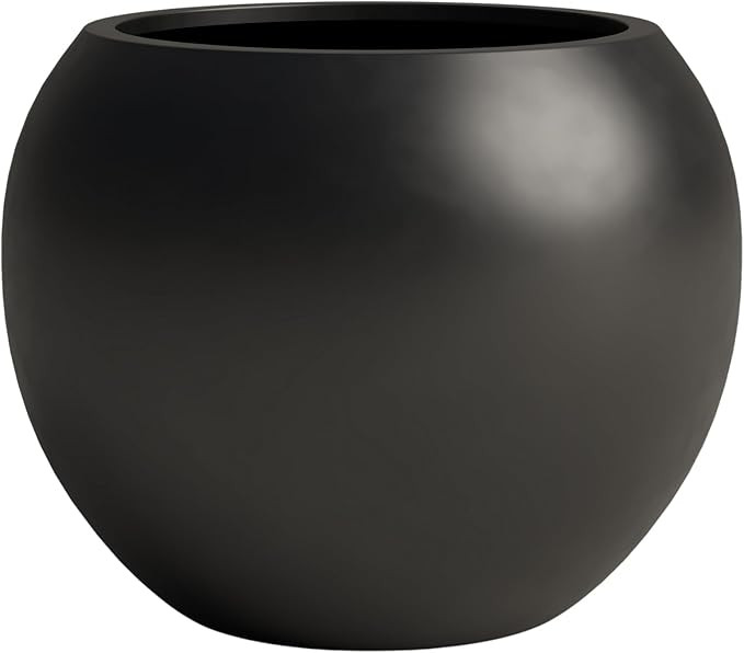 DTY Signature Mount Sherman Lightweight Durable Modern Fiberstone Sphere Planter for Indoor & Out... | Amazon (US)