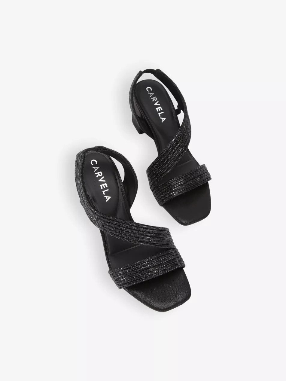 Gala jewel-embellished rope-effect woven sandals | Selfridges