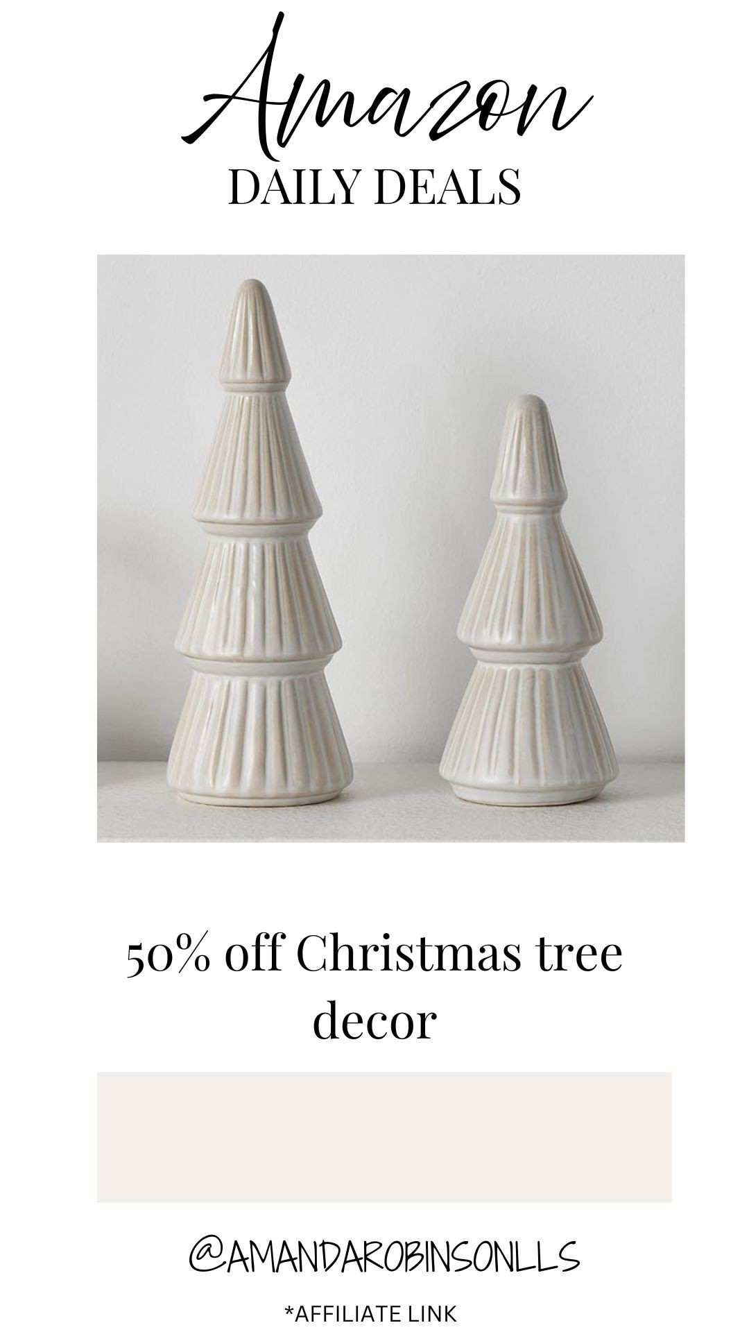 Amazon daily deals
Christmas tree decor for mantel 

#LTKSaleAlert #LTKHome #LTKHoliday