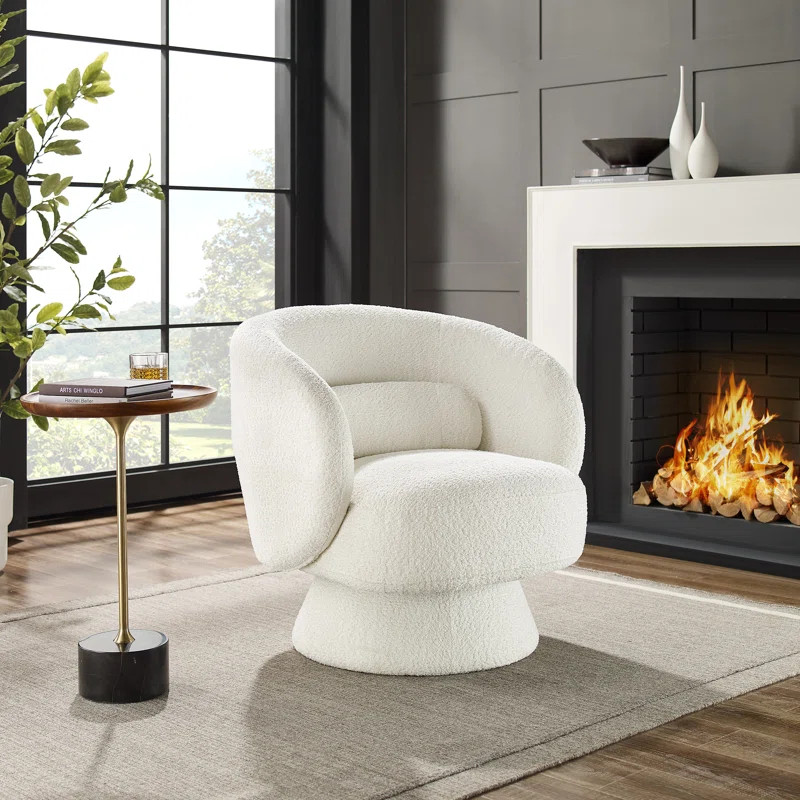 Saboor MINIMORE Modern Style Swivel Accent Chair | Wayfair North America