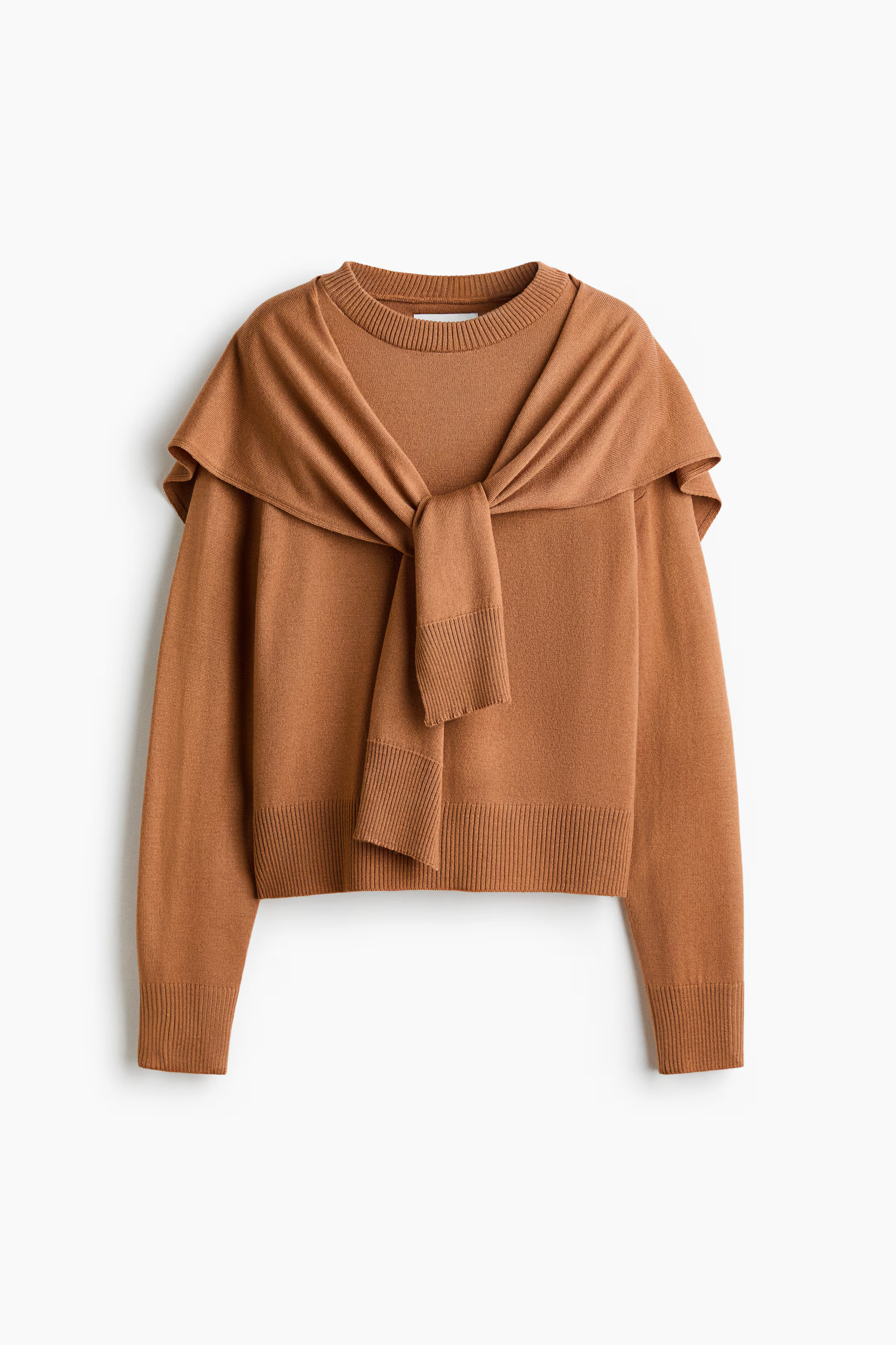 Scarf-detail jumper | H&M (UK, MY, IN, SG, PH, TW, HK)