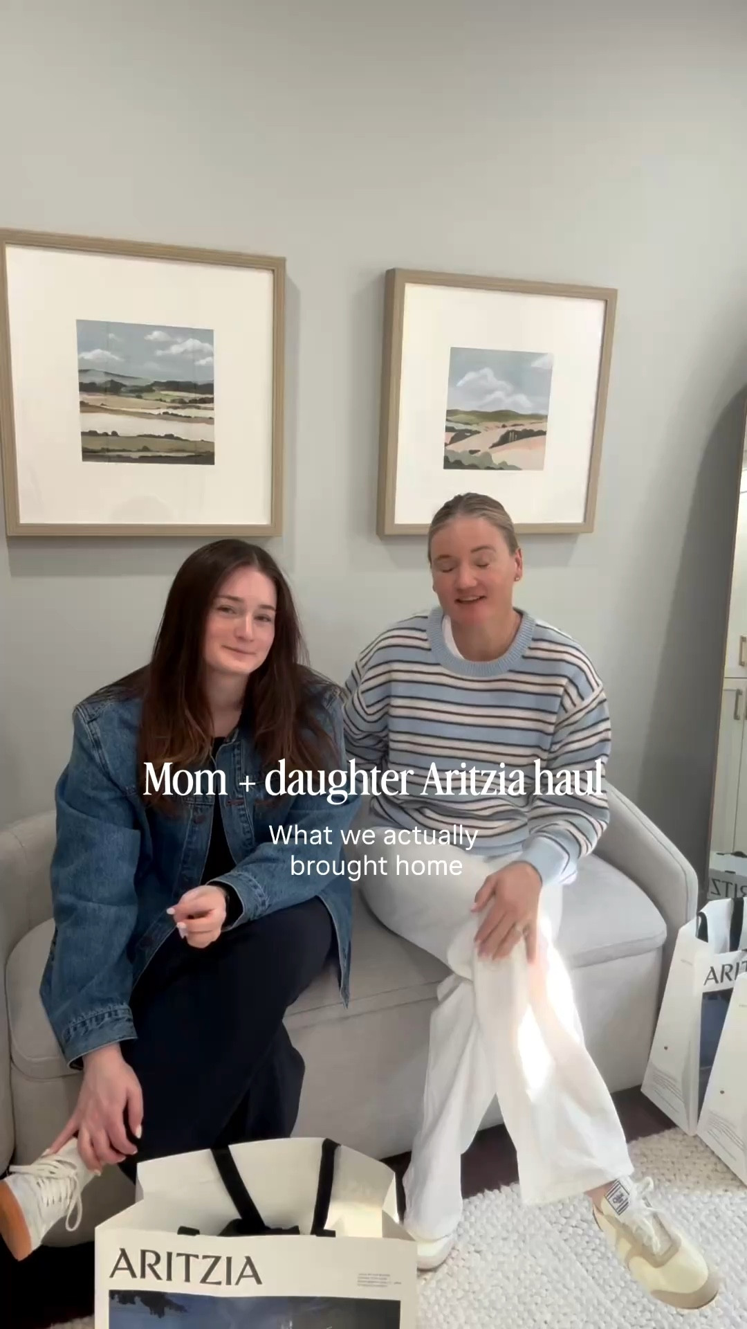 Mom and daughter Aritzia shop! 