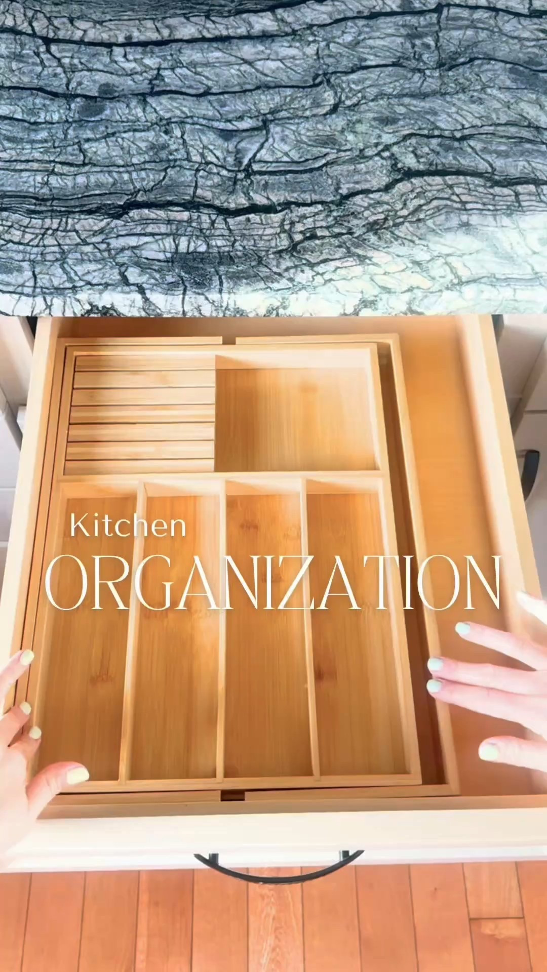 Amazon Find 
Bamboo Silverware Organizer 

#LTKHome #LTKFindsUnder50