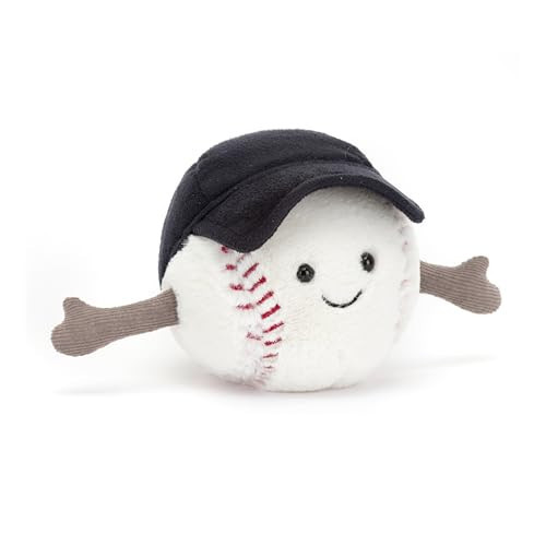 Jellycat Amuseables Baseball Stuffed Toy, 4 inches - Baseball Plush for Sports Fans | Amazon (US)