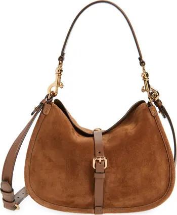 Belted Suede Hobo Bag | Nordstrom