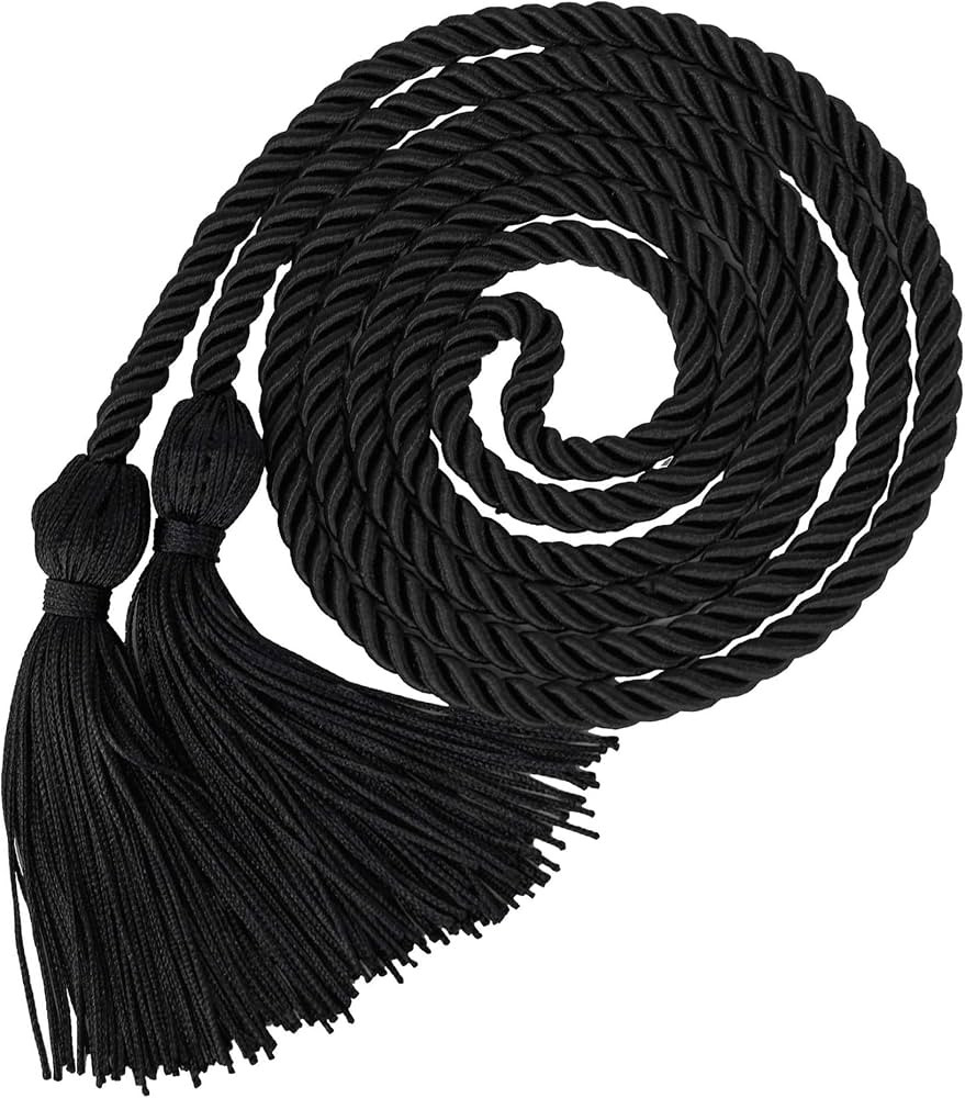 SAMDEEMI Single Color Graduation Honor Cord with Tassel 68" Long for Bachelor Gown for Graduation... | Amazon (US)