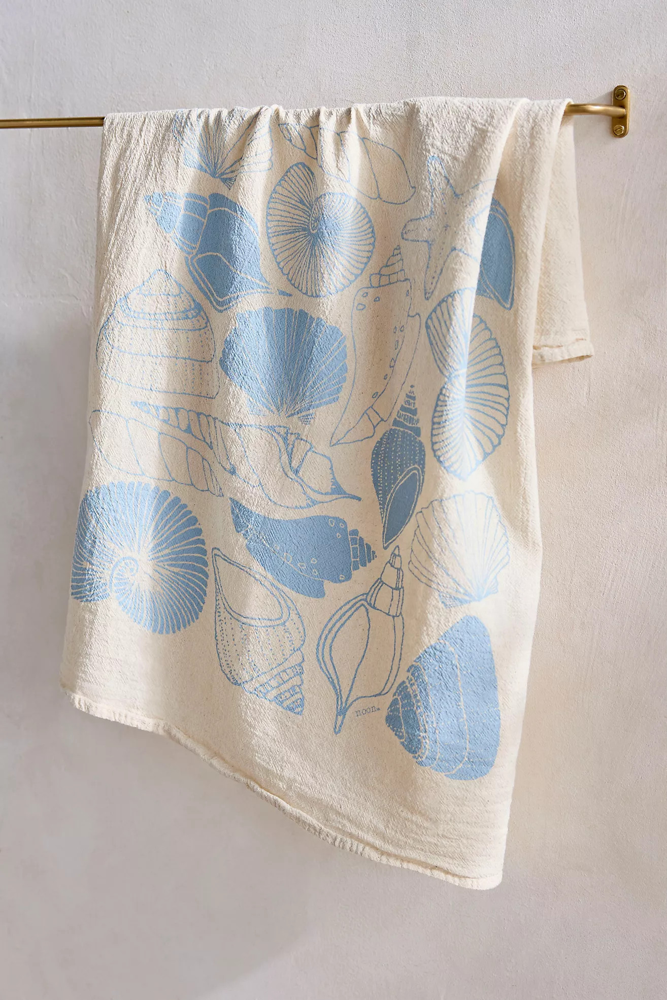 Shells Cotton Dish Towel | Anthropologie (US)