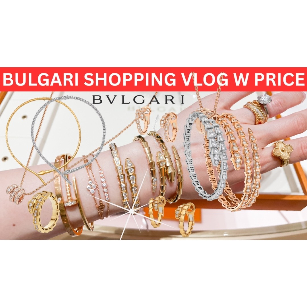New https://youtu.be/4XiNWh6NMCk Bulgari shopping vlog featuring serpenti viper collection pieces is up now! Do you have a fav? 

#LTKvlog #LTKWedding #LTKOver40
