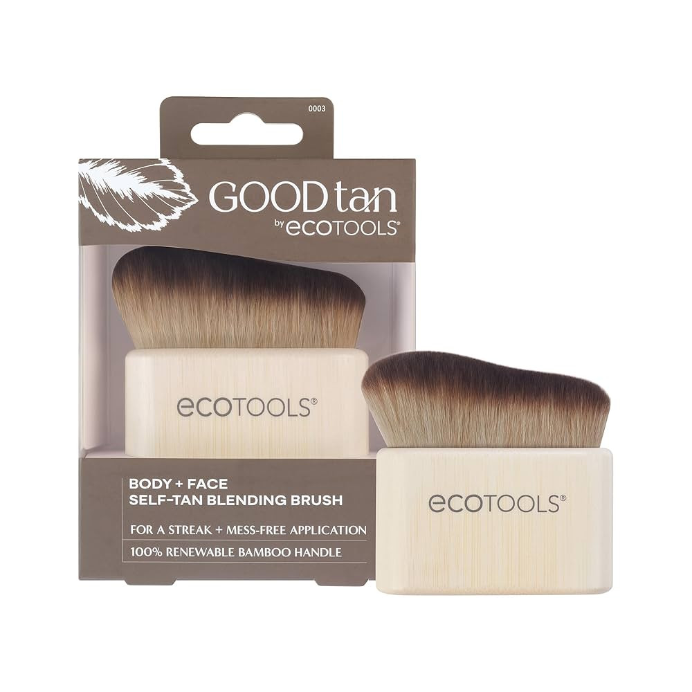 EcoTools Good Tan Body + Face Self-Tan Blending Brush, Kabuki Brush For Applying Self Tanner, Sun... | Amazon (US)