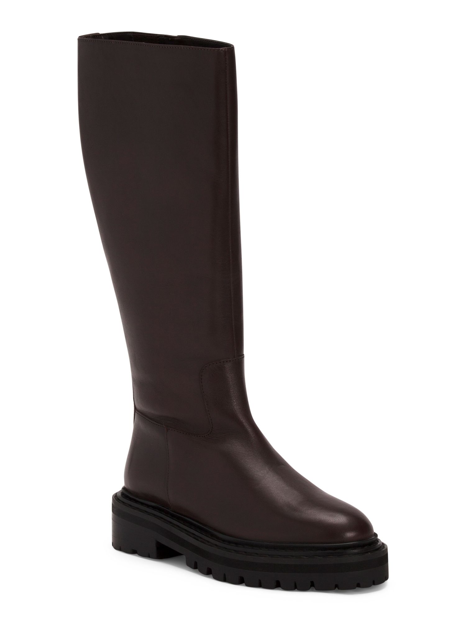 Leather Tall Shaft Boots | TJ Maxx