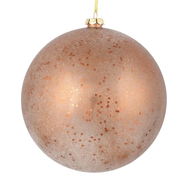Glitter Ball Ornament (Set of 12) | Wayfair Professional