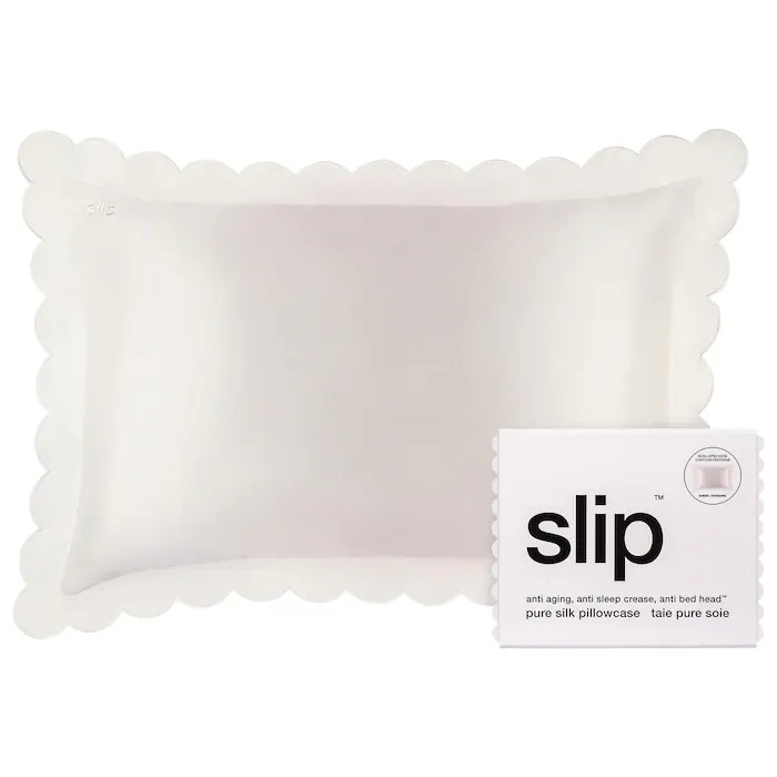 Slip Pure Silk Queen Pillowcase with Scalloped Edge | Sephora (US)