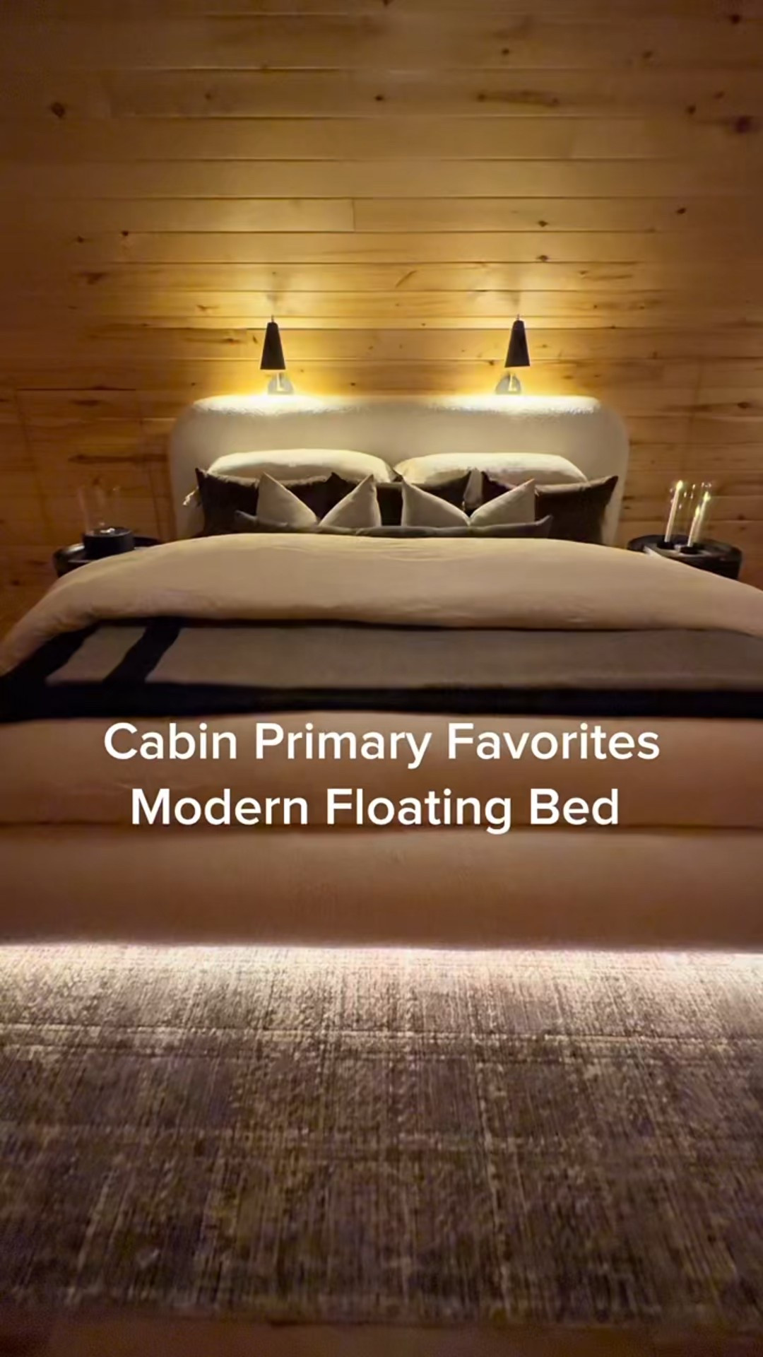 Absolutely nothing feels more luxurious than a floating bed frame with a sleek, modern twist! It’s truly one of my favorite pieces when I visit my cabin. 🫶

#floatingbed #modernbedroom #luxurybedroom #bedroomdesign #bedroomdecor #contemporaryfurniture #bedroominspiration #modernhome #interiordesign #homedecor #decorideas #interiorstyle #luxuryhomes

#LTKHome #LTKStyleTip #LTKU