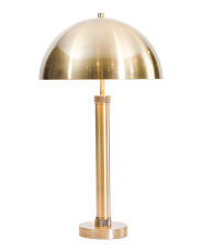 26.5in Antique Brass Table Lamp | TJ Maxx