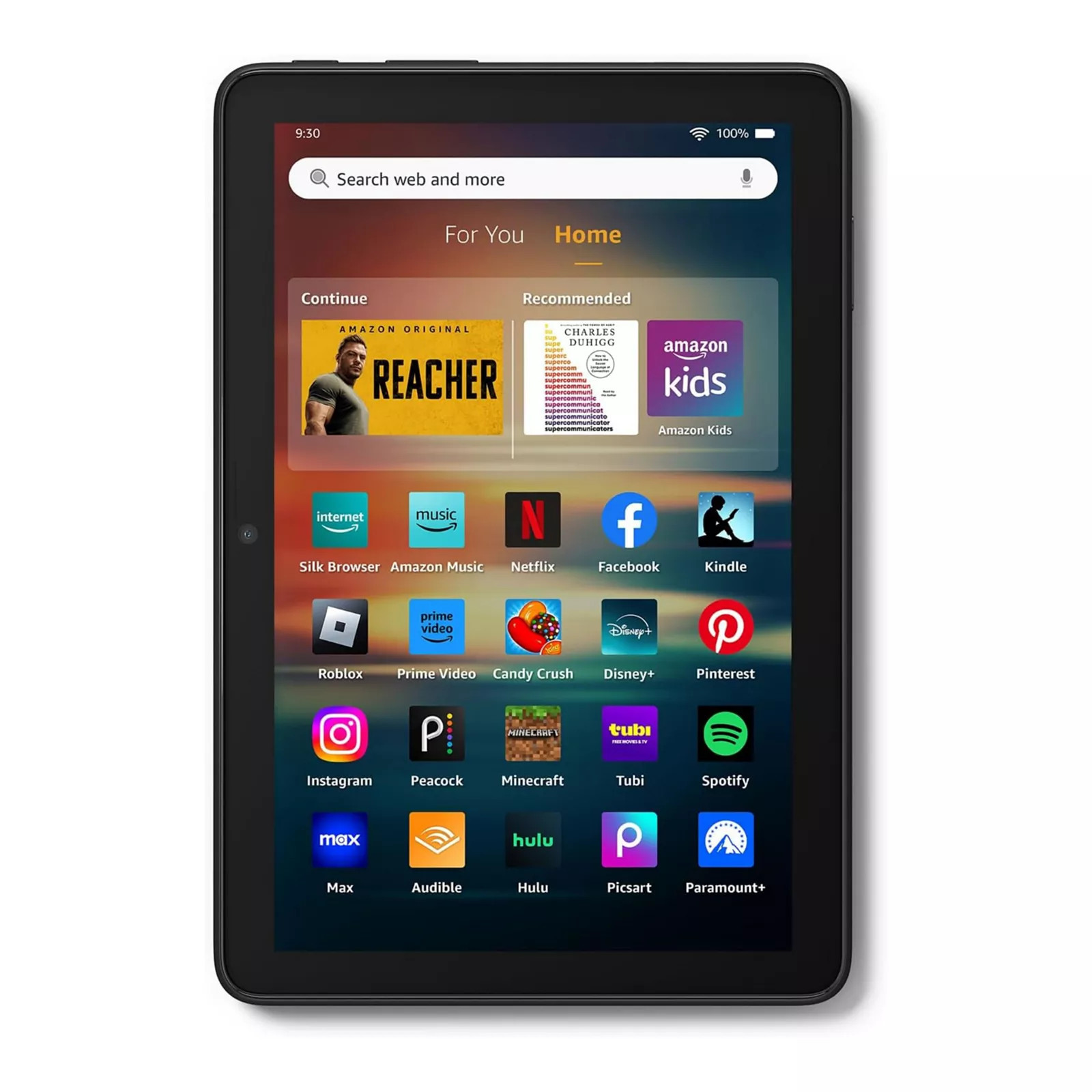Amazon Fire HD 8-in. Tablet (2024 release), Black | Kohl's