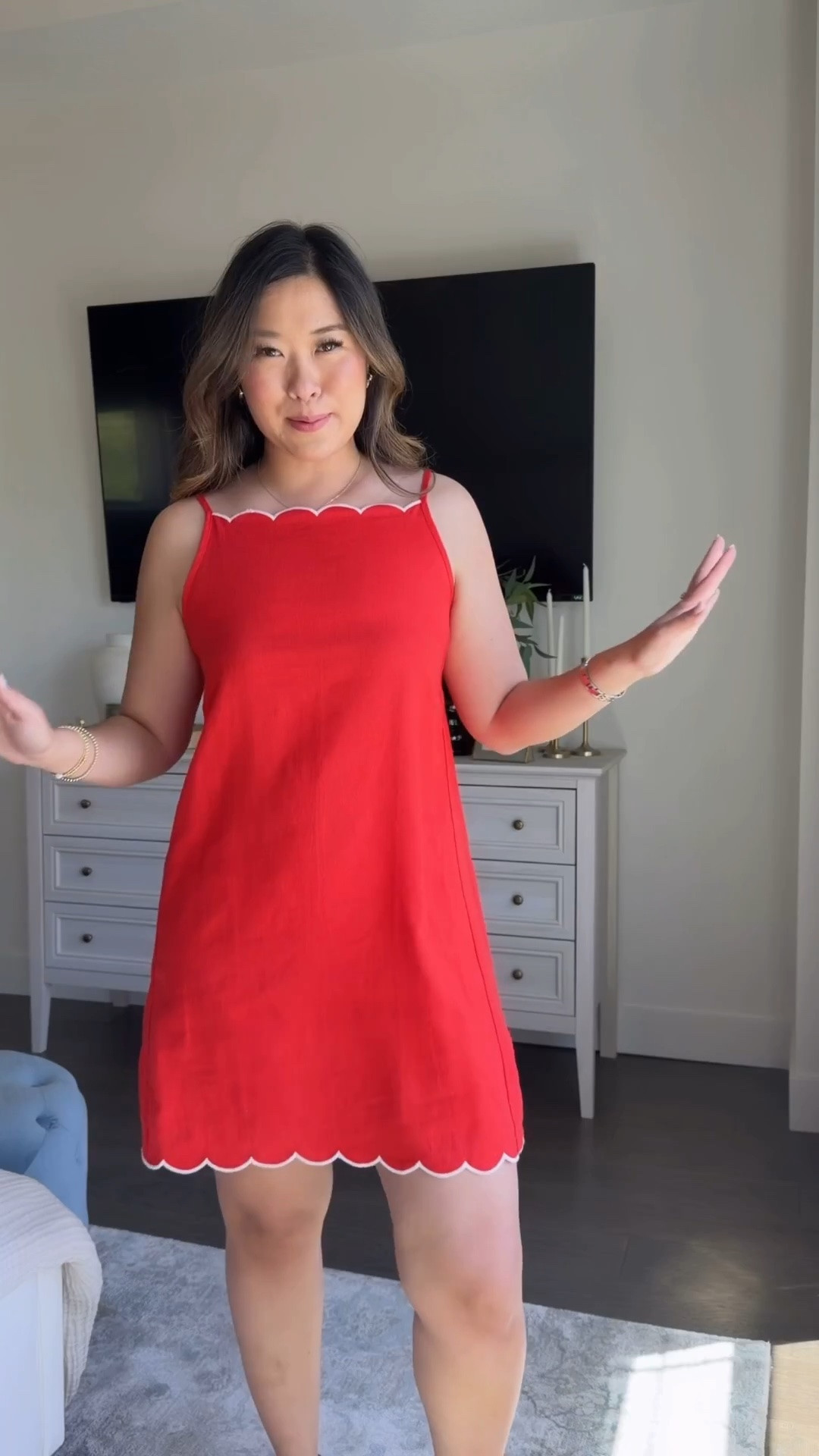 Old Navy Casual Chic Outfits

Scallop dress - S

Mini dress, red dress, affordable fashion, Memorial Day weekend, 4th of July, trending, red, tcs, summer style

#LTKootd #LTKSeasonal #LTKmomlife