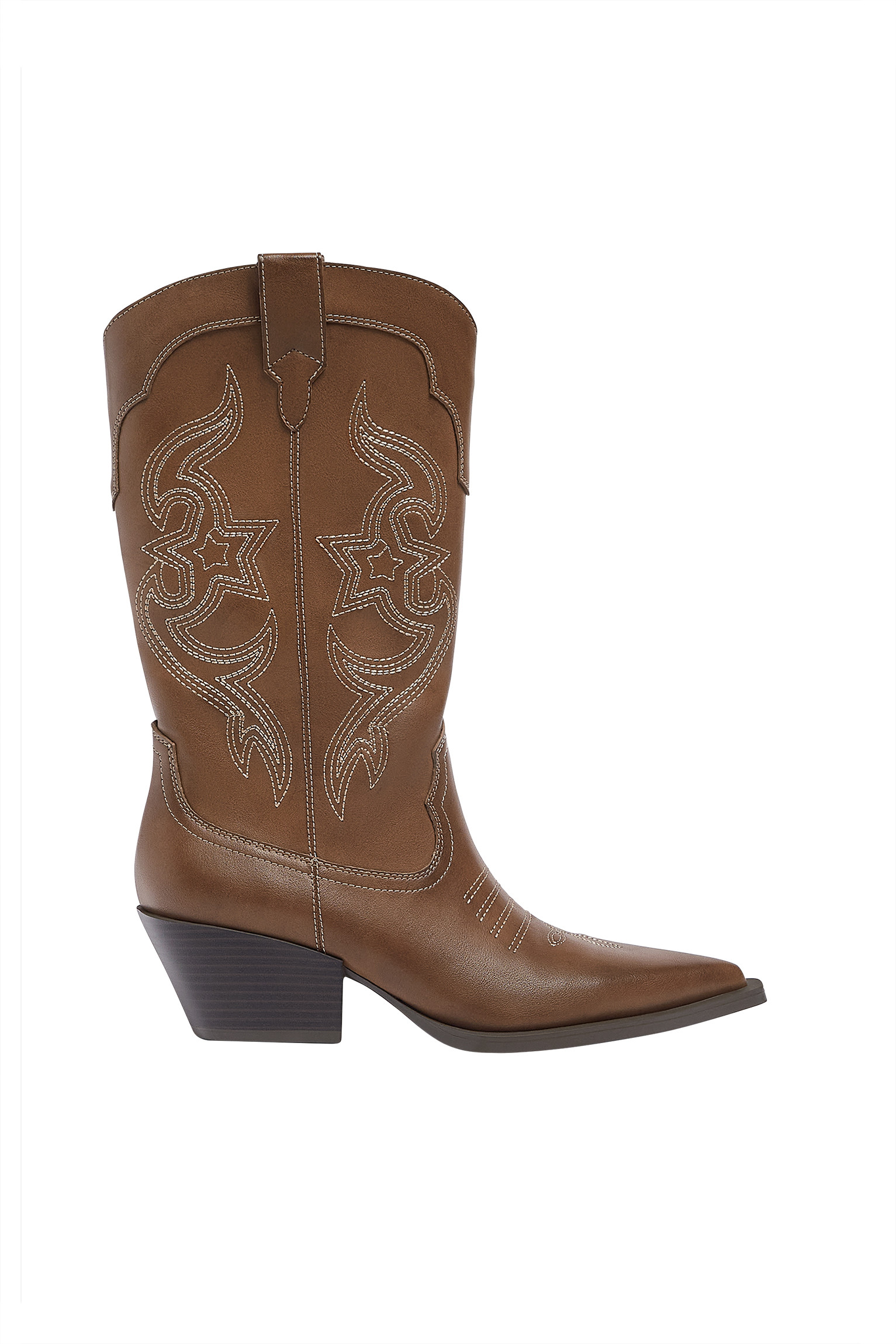 Embroidered cowboy boots | PULL and BEAR UK