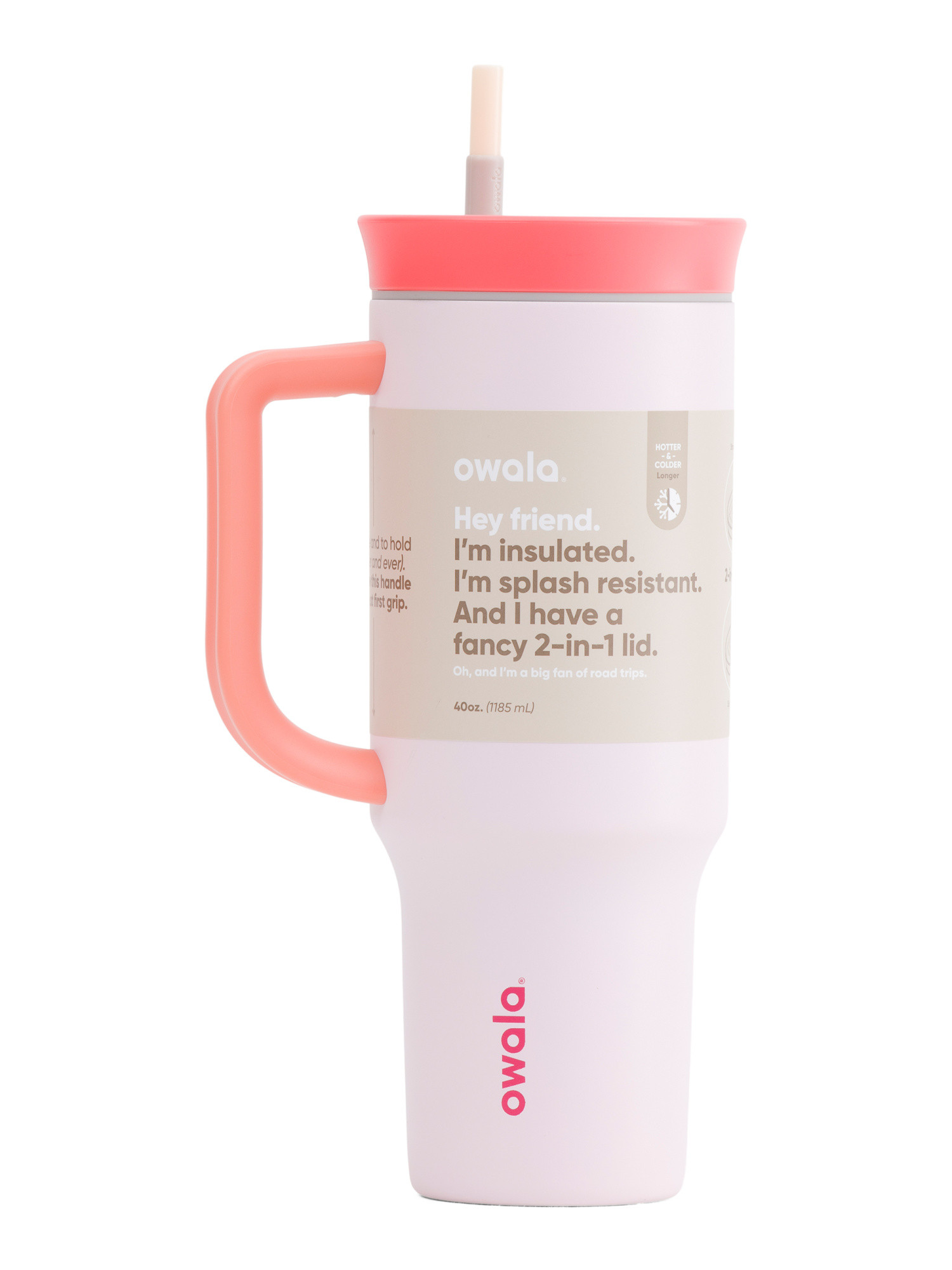 40oz Stainless Steel Travel Tumbler | TJ Maxx