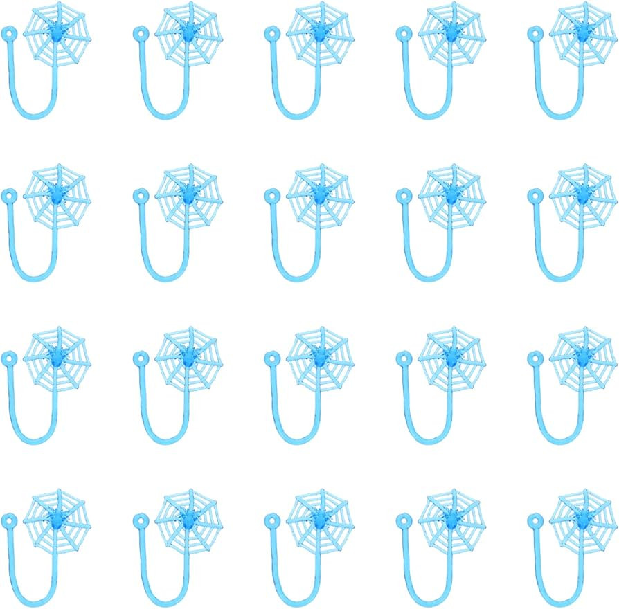 20Pcs Stretchy Sticky Toy Halloween Prank Toys Spider Net Design Wacky Fun Stretchy Sticky Spider... | Amazon (US)