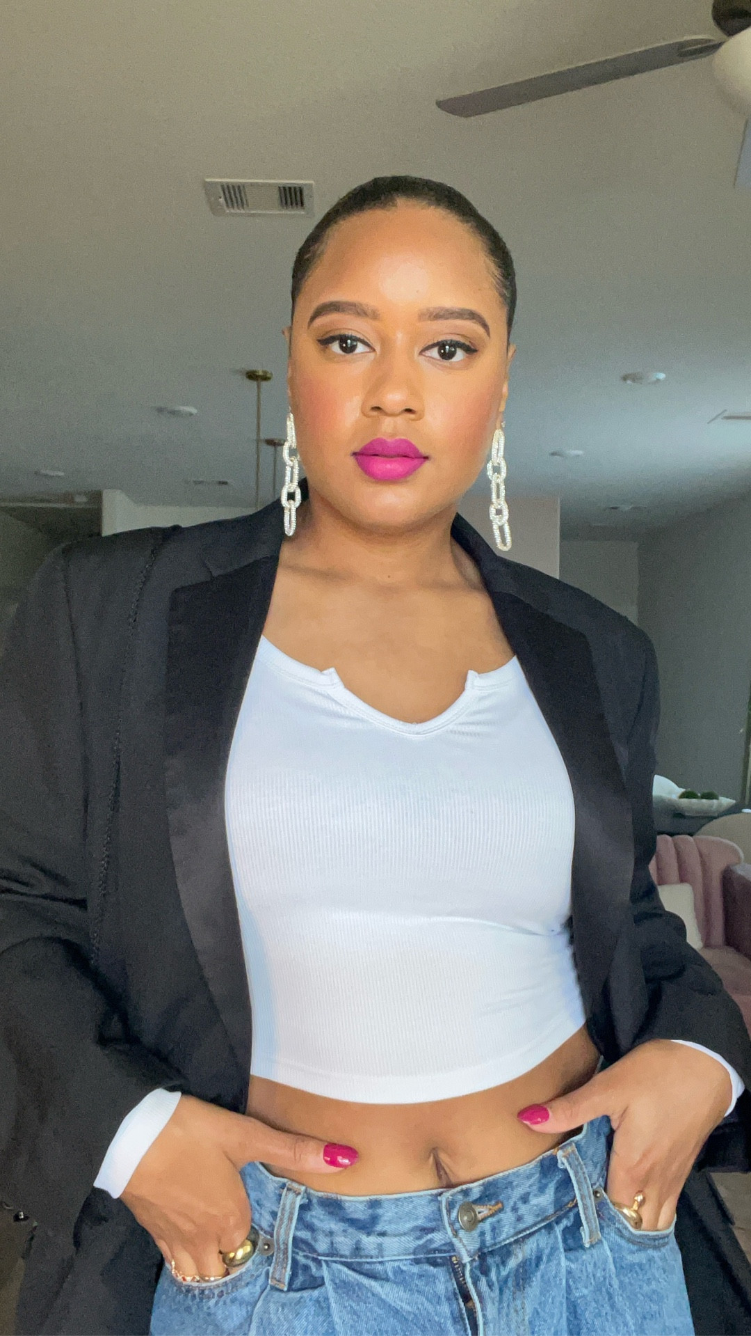 Blazer and jeans will always be my go to when I have ‘nothing to wear’  

#LTKootd