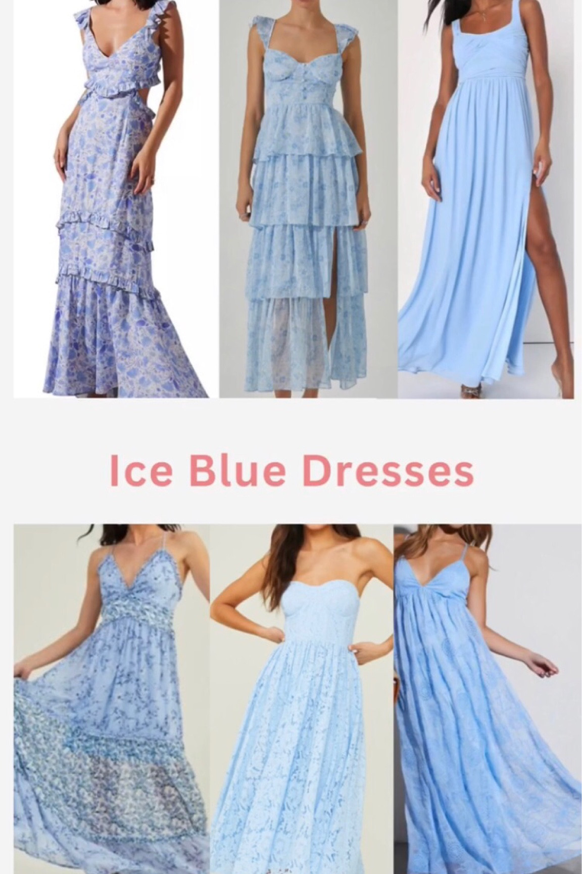Spring trends we a loving- ice blue. 🩵 We’ve rounded up light blue dresses these would be great wedding guest dresses options.🩵

Summer dress
Spring dress 
Family photos
Spring family photos 
Spring break dress
Vacation dress
Dress era
Statement dress
Pretty dress 
Bridesmaid dress
Maxi dress 

#LTKsalealert #LTKwedding #LTKSeasonal