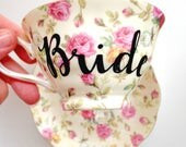 Bride Tea Cup  Saucer, Bride Teacup, Bride Cup, Wedding Teacup, Bride Gift Tea Cup, Bridal Shower Tea Party, Wedding Gift Tea Cup | Etsy (US)