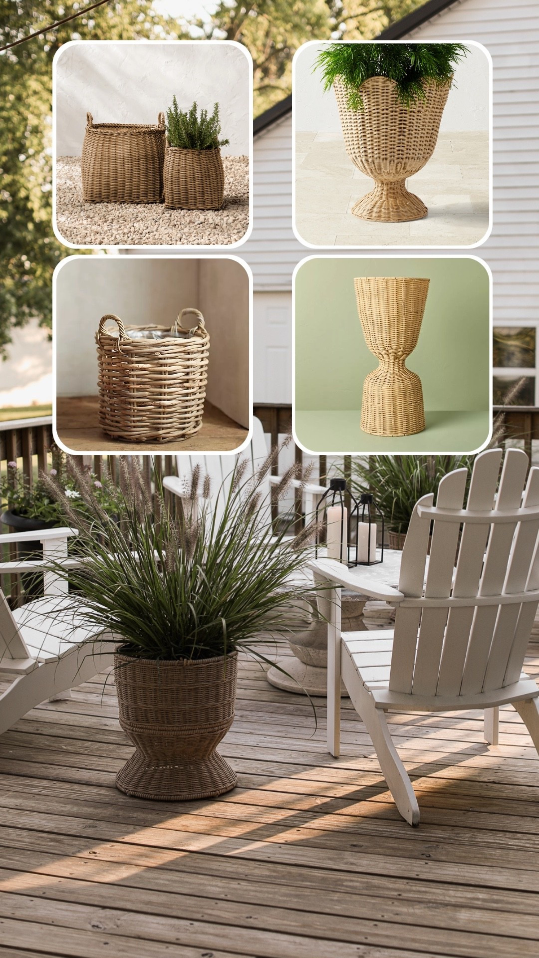Our rattan planters from Target are older, but here are a few woven options I found that are currently available! 

#LTKHome #LTKStyleTip #LTKSeasonal