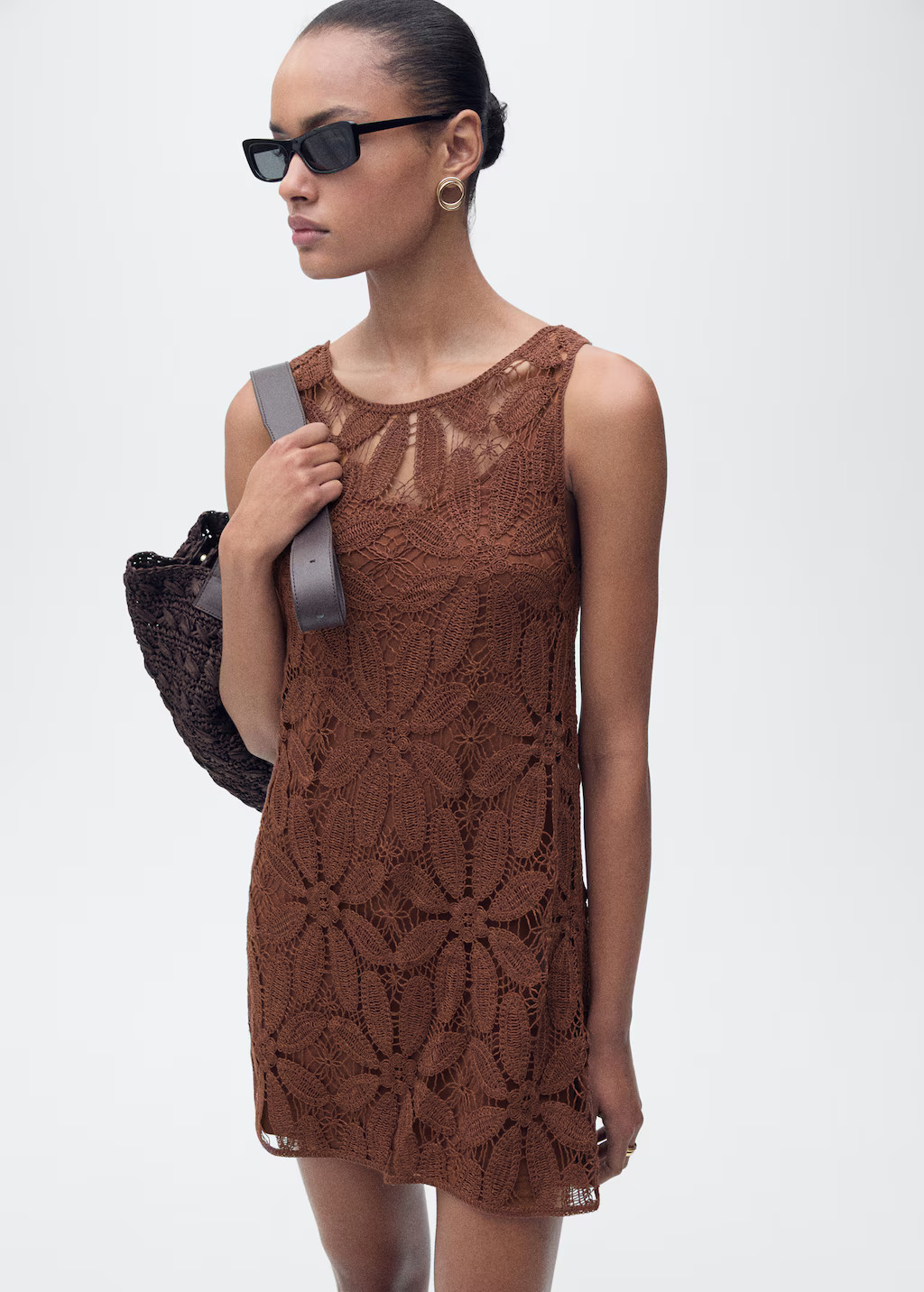 Open back crochet dress - Women | MANGO USA | Mango (US/MX/AU)