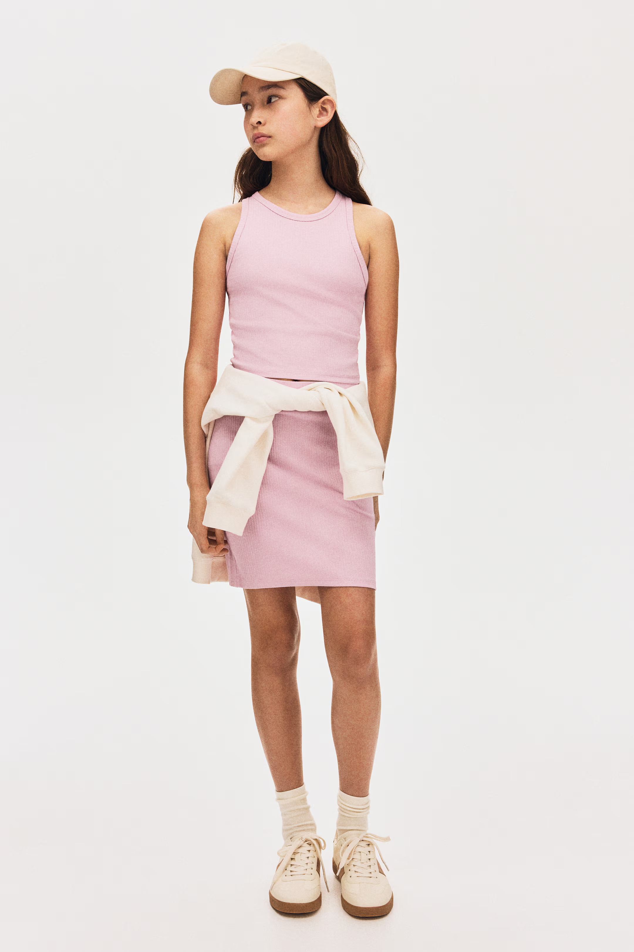 2-Piece Ribbed Cotton Set | H&M (US + CA)