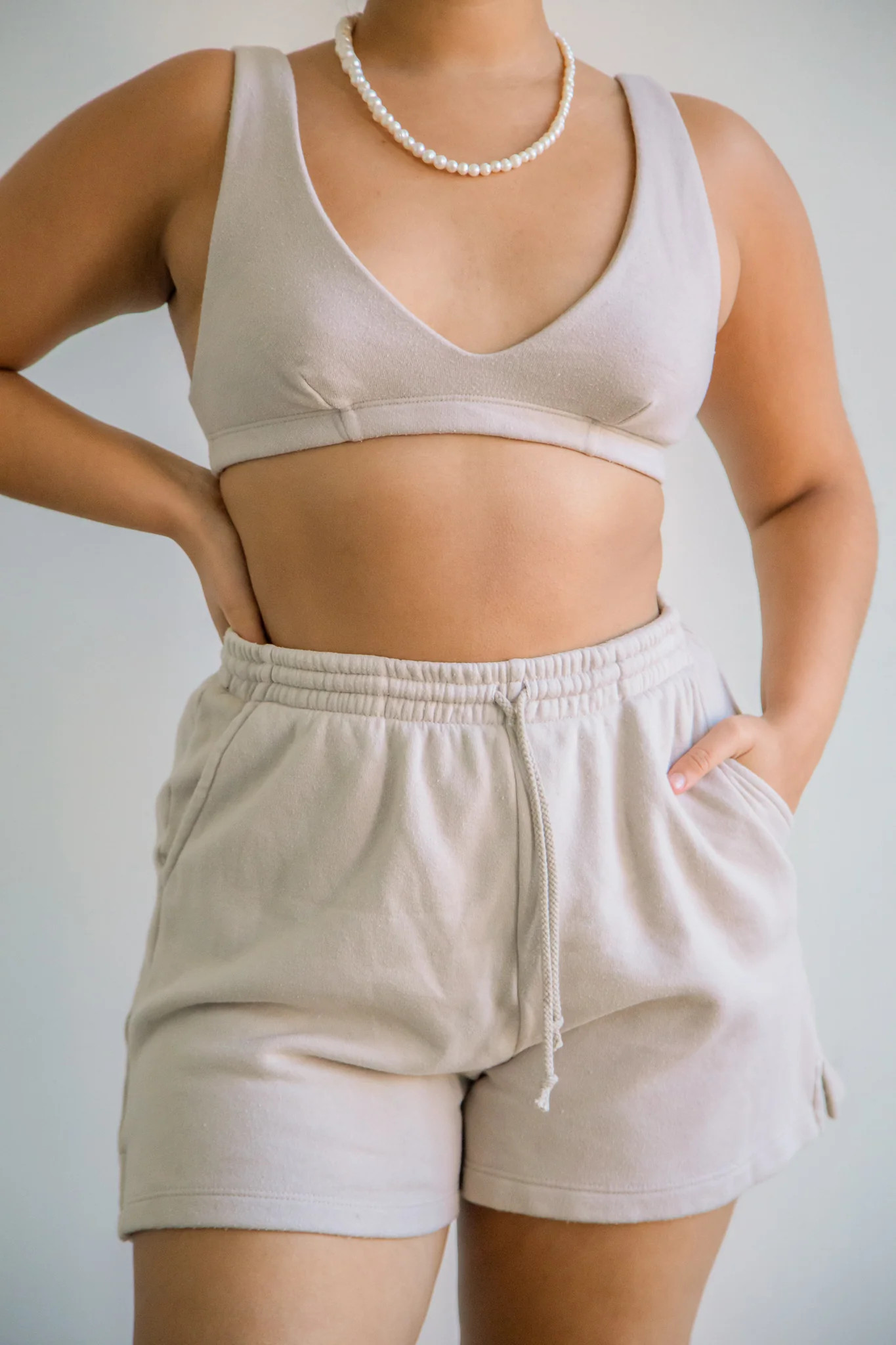 vintage fleece short | DONNI.