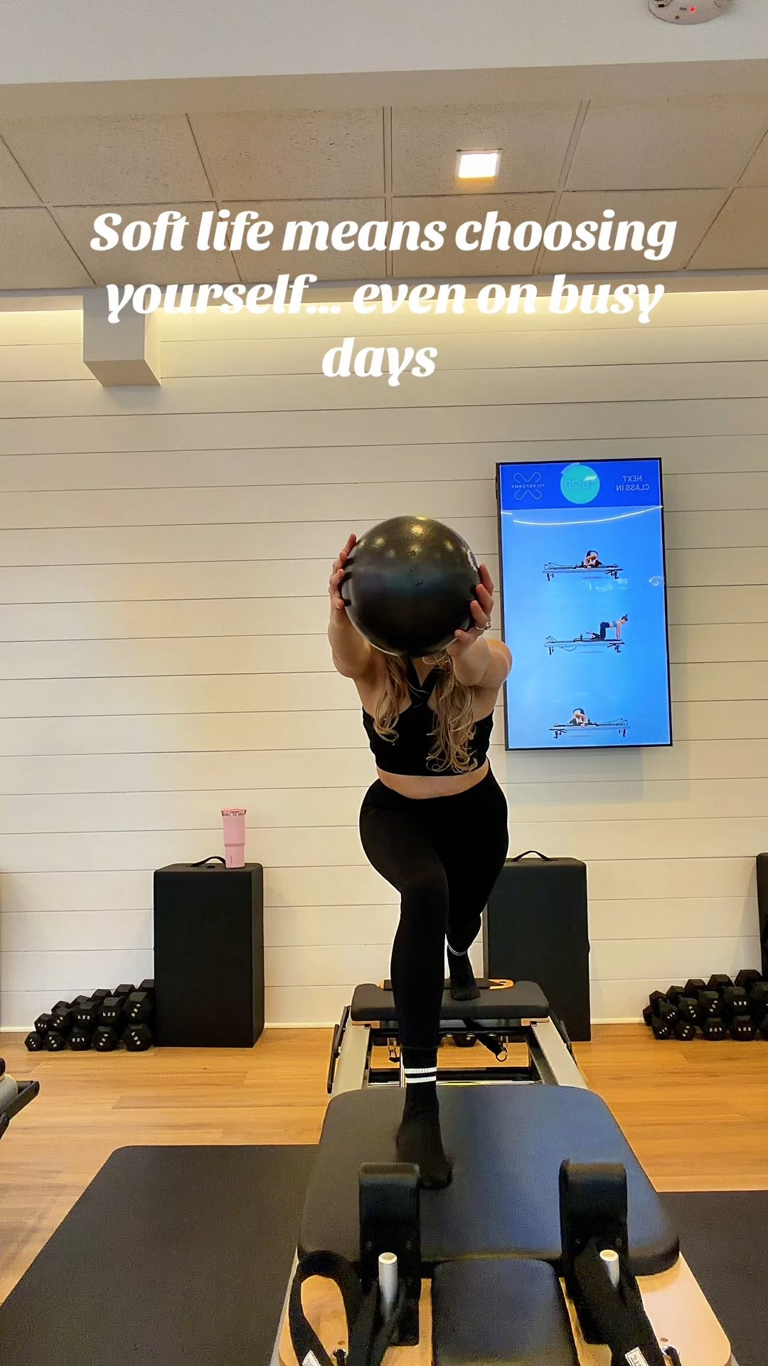Balancing life, kids, work, and still making space for movement 🤍
Reformer Pilates has been saving my back, my stress, and my sanity 😂✨
Soft life = taking care of the body that carries everything. 

#LTKselfcare #LTKmomlife #LTKActive