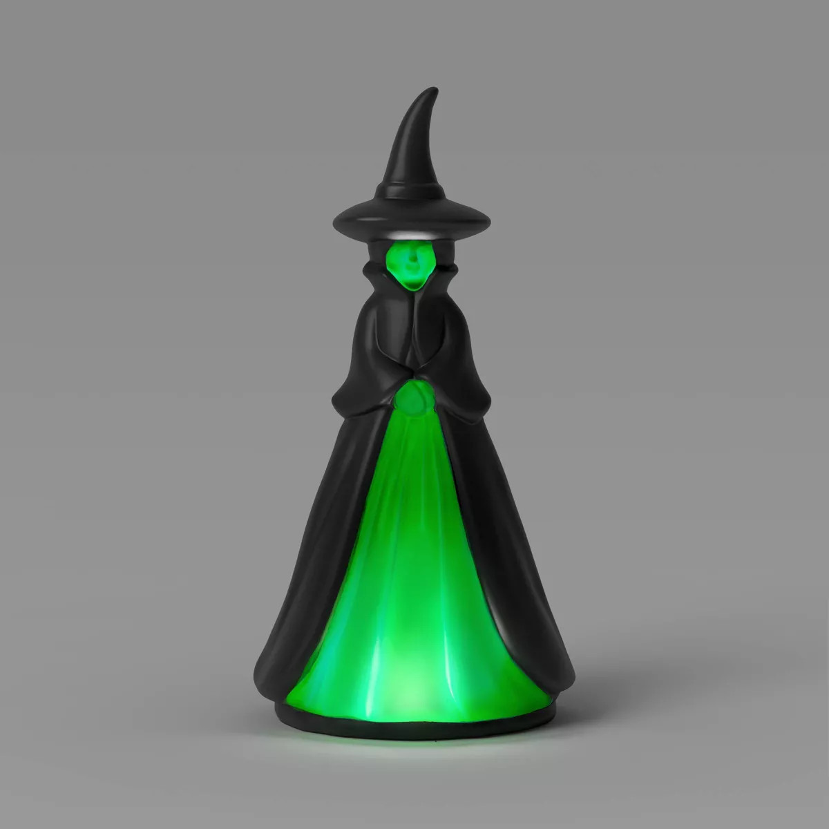Medium Lit Plastic Witch Figurine - Hyde and EEK! Boutique™ Black | Target