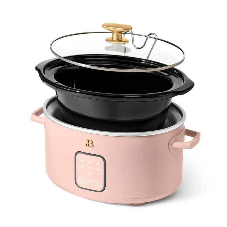 Beautiful 4Qt Slow Cooker with Touch-Activated Display, Rose by Drew Barrymore | Walmart (US)