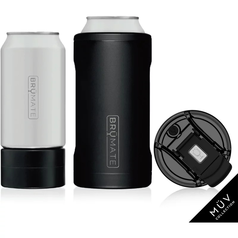BruMate Hopsulator TRiO Can Cooler Black - Thermos/Cups &koozies at Academy Sports | Academy Sports + Outdoors