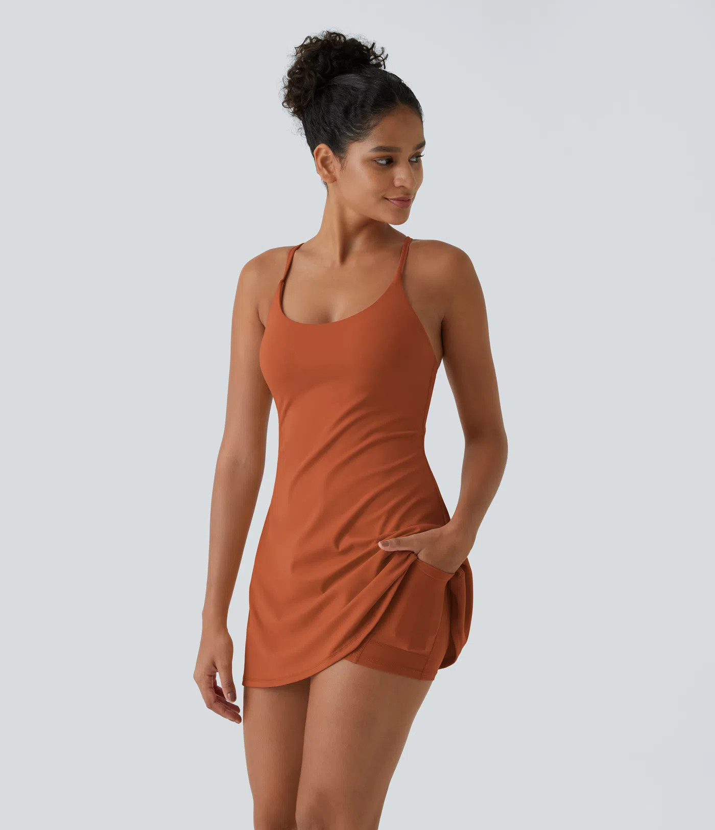 SoftlyZero™ Plush Backless Active Dress-Easy Peezy Edition | HALARA