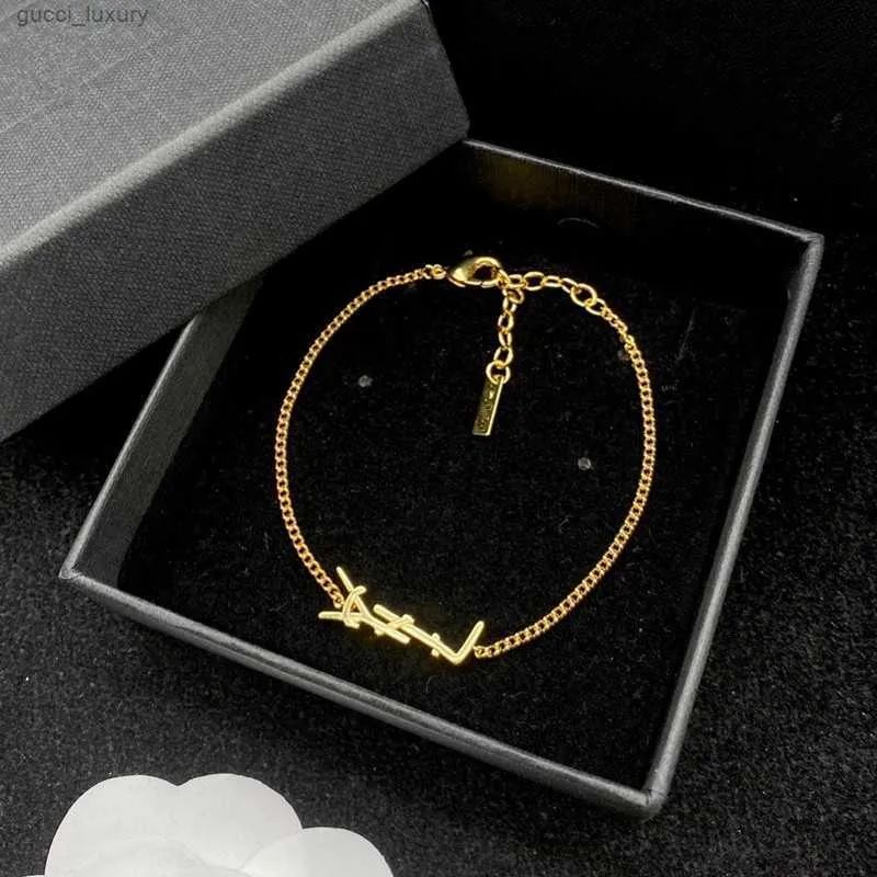 Original designer Girlsl women letter bracelets elegant Love 18K Gold Bangles Y engrave bracelet ... | DHGate