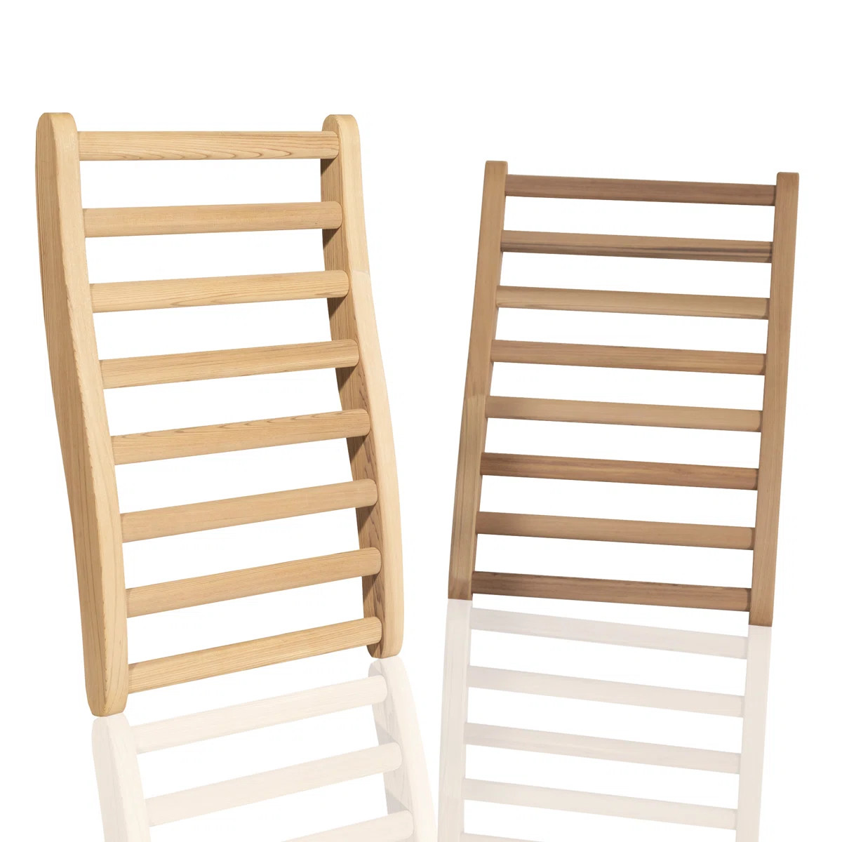 23” Hongyuan Red Cedar Natural Wood Sauna Backrest (Set of 2) | Wayfair North America