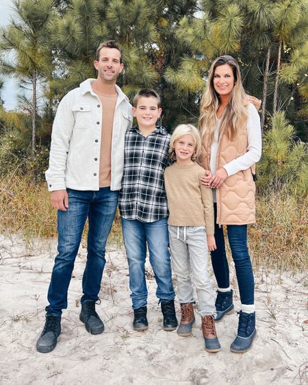 through snow ❄️ or sand 🏝 @sperry boots are perfect for the whole fam and you can shop them all at @dsw ! Comment SPERRY below to get shopping links to these boots sent straight to your DM inbox. Fashion meets function with these 🥾 and they all fit true to size. Mac has graduated to adult sizing 😳😳.  #influencer #mydsw 

#LTKshoecrush #LTKkids #LTKfamily