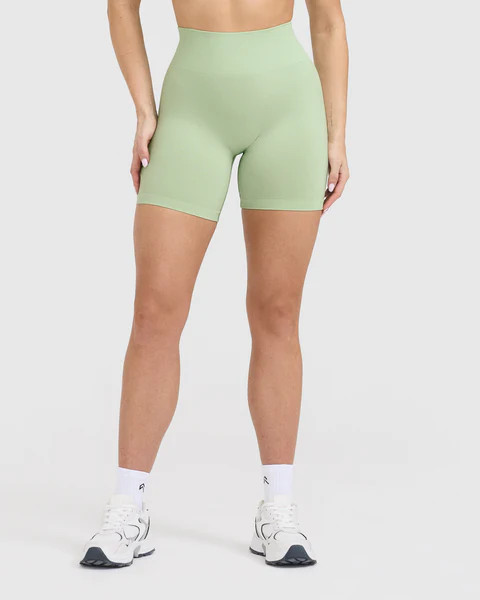 Effortless Seamless Shorts | Mint Green | Oner Active (UK / US)