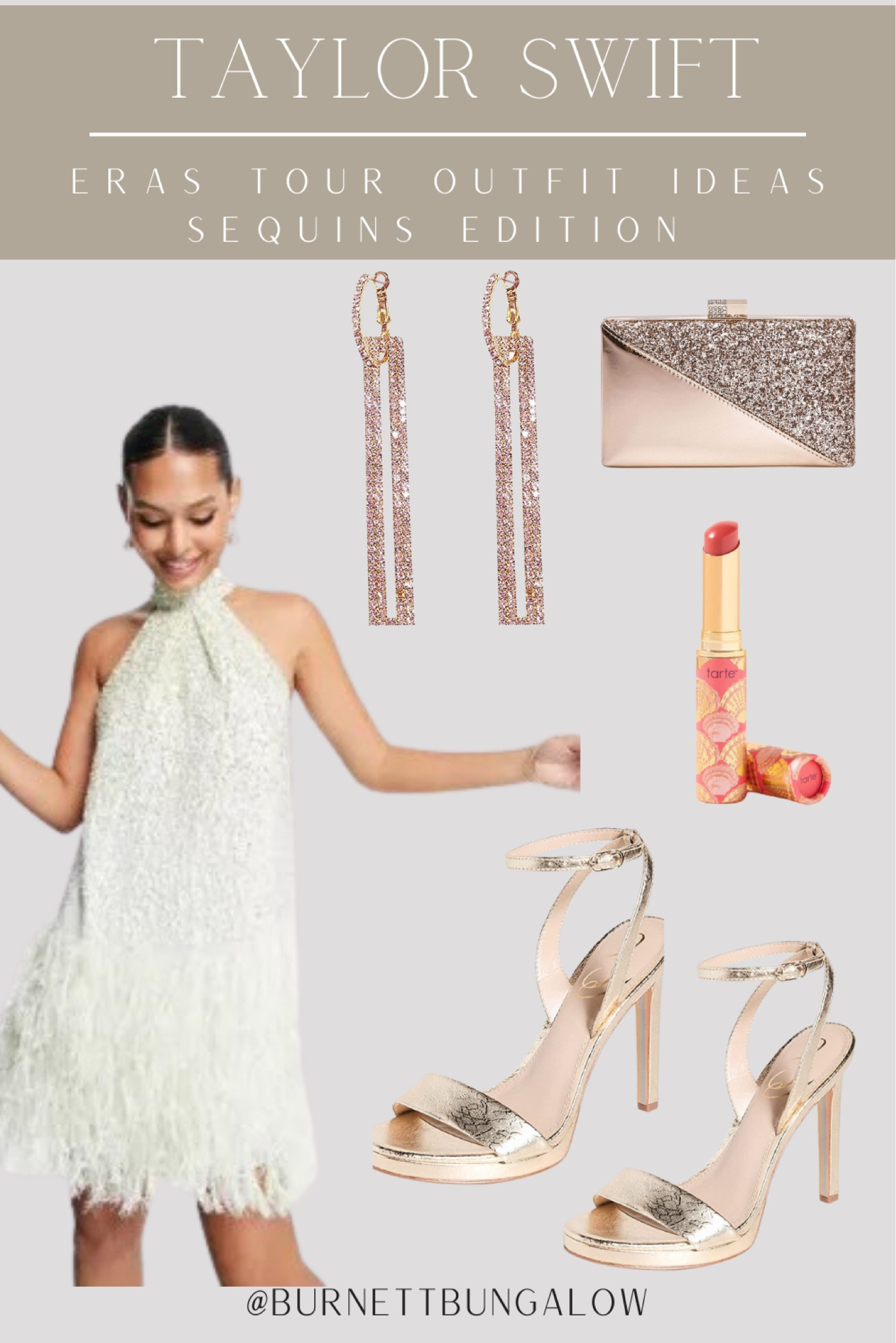 Taylor Swift concert outfit ideas sequins edition. These are outfit ideas for the Taylor Swift Eras Tour. 

Swiftie, Concert, Stadium Bag, Taylor Swift Concert, Lavender Haze, Concert outfit, Taylor Swift Concert Outfit, Lover Concert, Taylor Swift Eras, Taylor's Version, all to well, starlight, loving him was red, red hearts, heart sunglasses, Taylor Swift Concert, Taylor Swift, Concert Outfit, Eras Tour, Fearless, Era Outfit, Sequin outfits, Sparkle Pants, Sequin dress, Fringe dress, Rose Gold, Gold Accessories, Tour, Show, Music Festival, Travel, Love Story, You Belong With Me
Forever & Always
 



#LTKunder50 #LTKFestival #LTKshoecrush