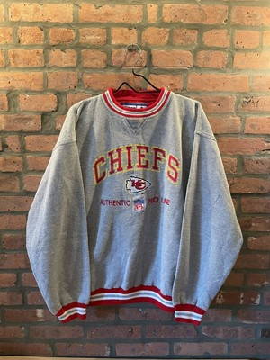 Vintage NFL Logo Athletic Kansas City Chiefs Gray Crewneck Sweatshirt Size L  | eBay | eBay US