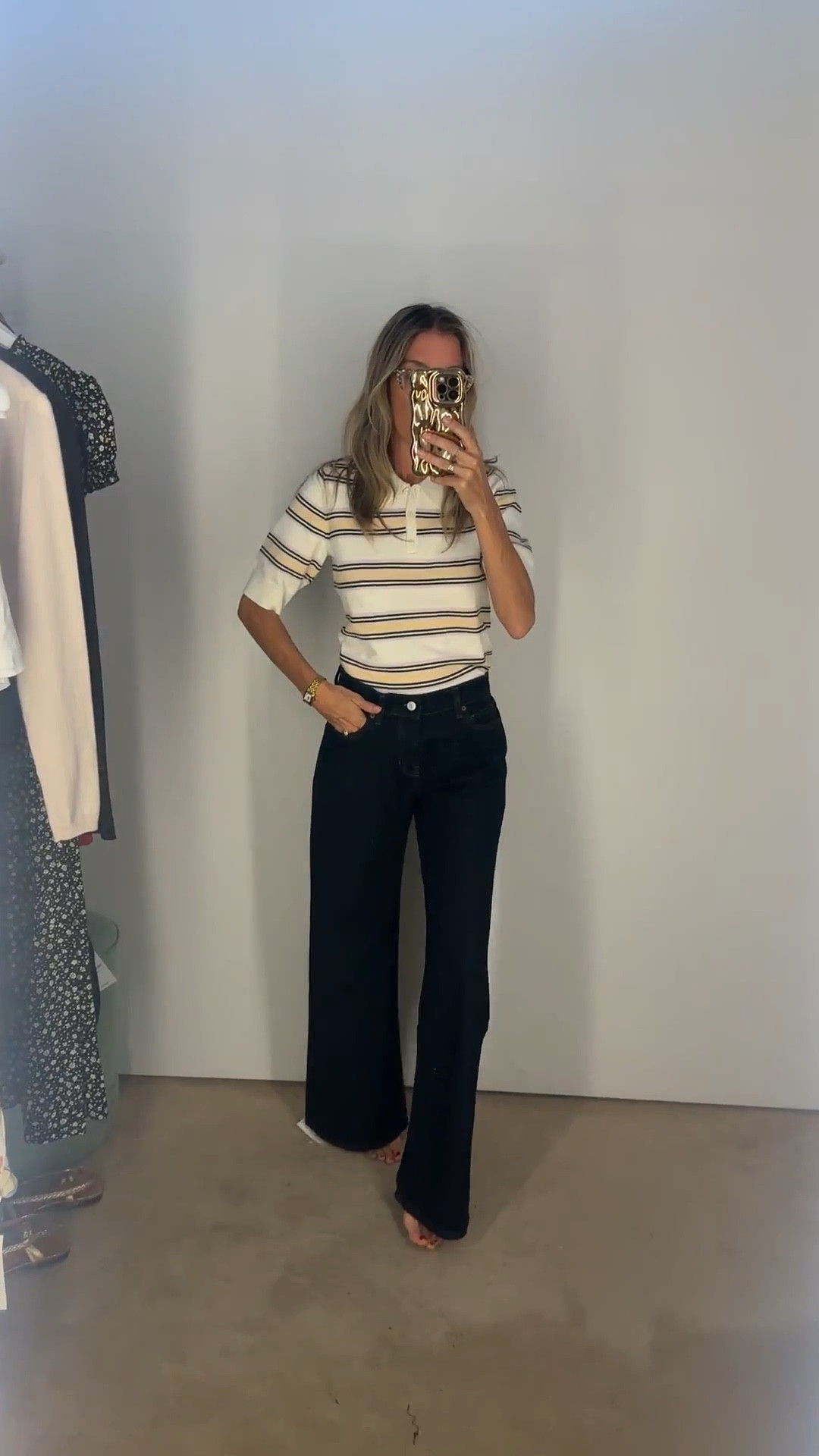 New staples to get for your closet immediately: preppy sweaters and dark jeans (even better if they are wide legged!) 

#LTKWorkwear #LTKStyleTip #LTKSeasonal